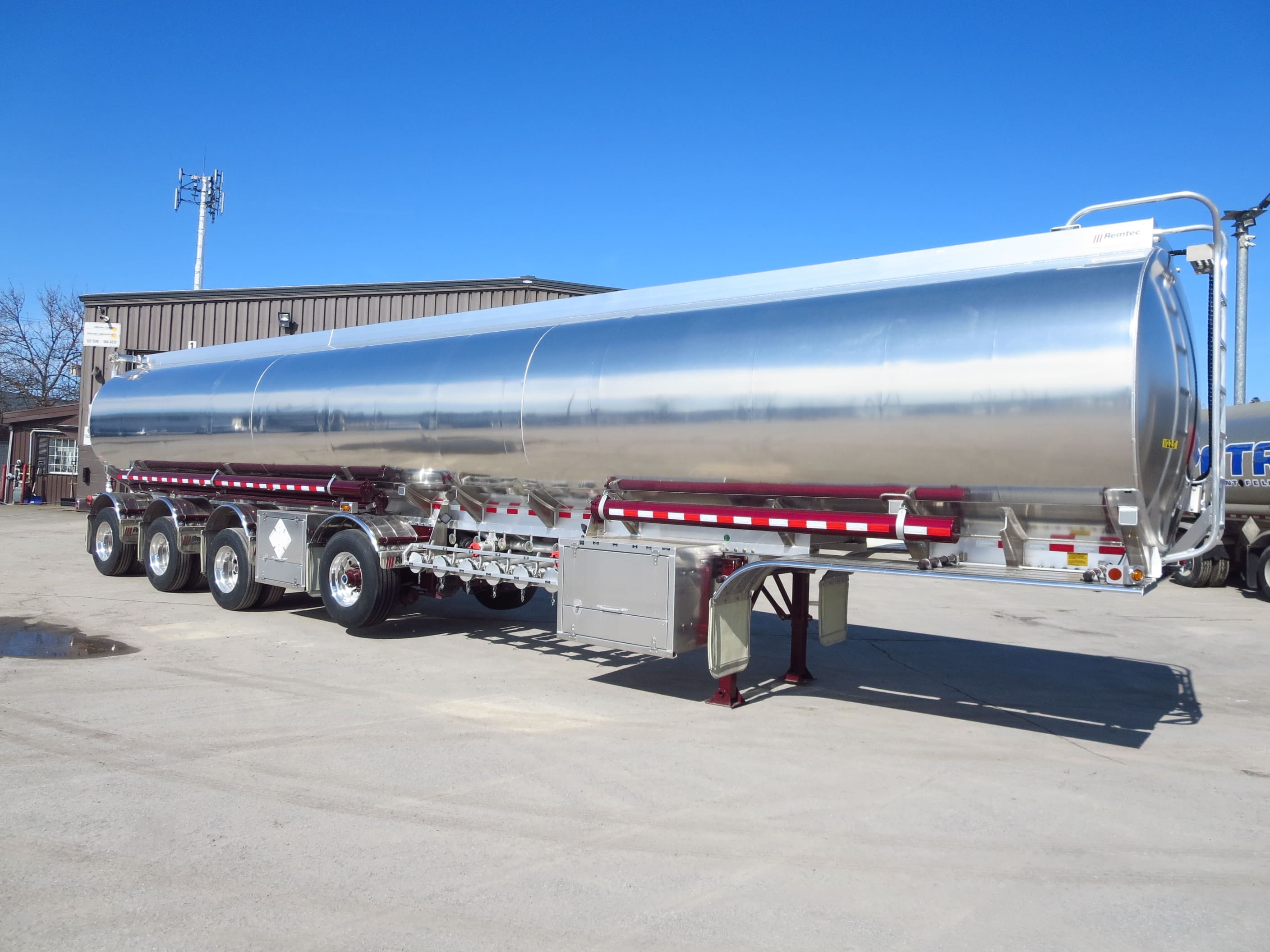 Used Fruehauf Dry Bulk Tanker Trailer